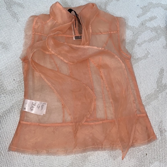 🎊HP🎊MarcCain silk organza shell top - Picture 17 of 17